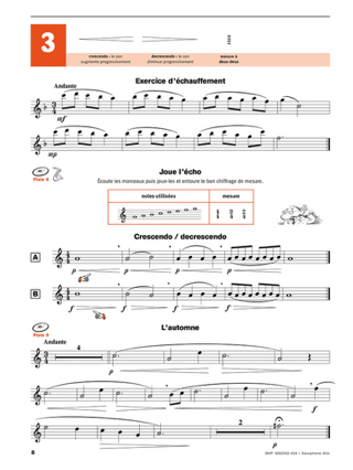 Ecouter Lire et Jouer Volume 2 - Saxophone alto - DE HASKE - Partition